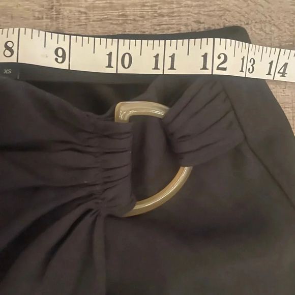 Rails Sampha Midi Skirt Black XS,stretch waist,lined - Picture 5 of 8